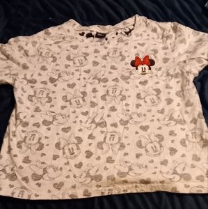 Disney Minnie mouse white tshirt